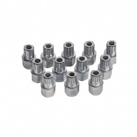 12Pcs Wheel Lock Screw Socket Set -vwLT-QX264