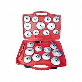 23 Pcs Cup TypeOil Fiter Wrench Set(Roll finishing)TG-G03